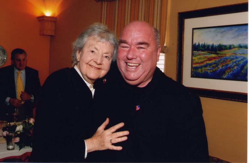 audrey&jimmy Dr. Evans with Jimmy Murray