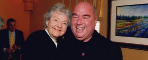 Dr. Audrey Evans with Jimmy Murray