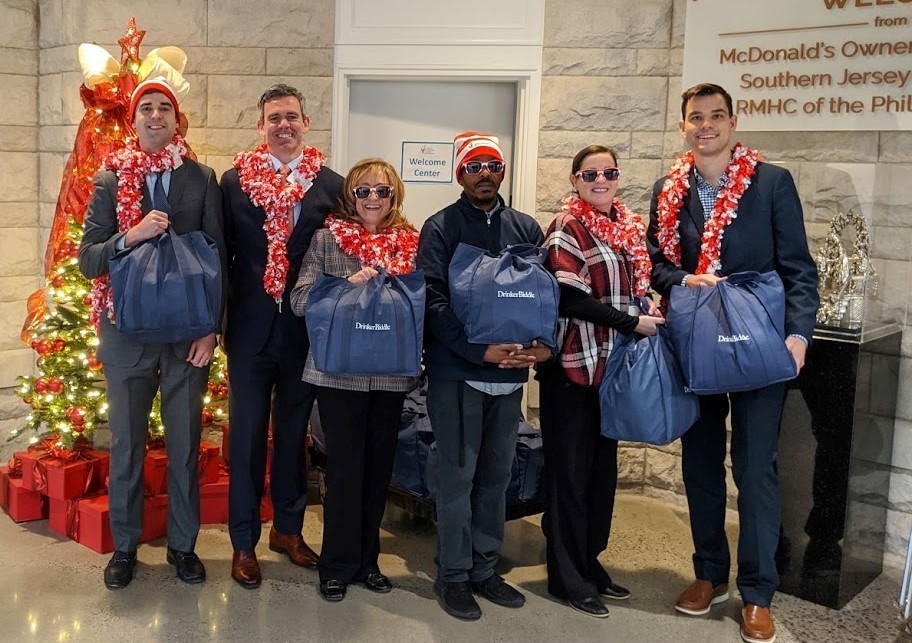 Corporate sponsors giving to the Ronald McDonald House