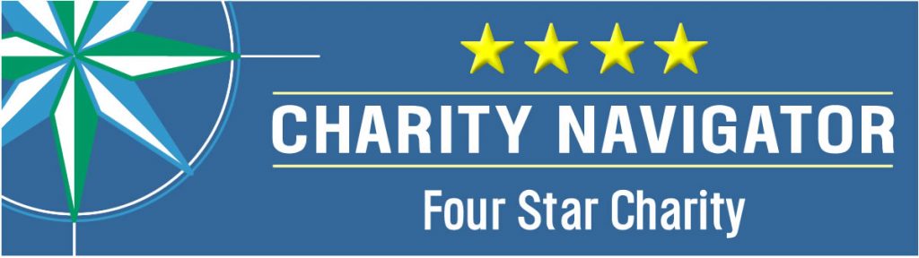 We are a four star charity on Charity Navigator. Click here to see the report