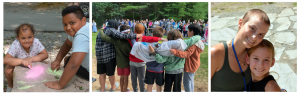 photos of children at Ronald McDonald Camp