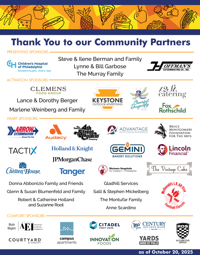 Champions of Hope sponsors